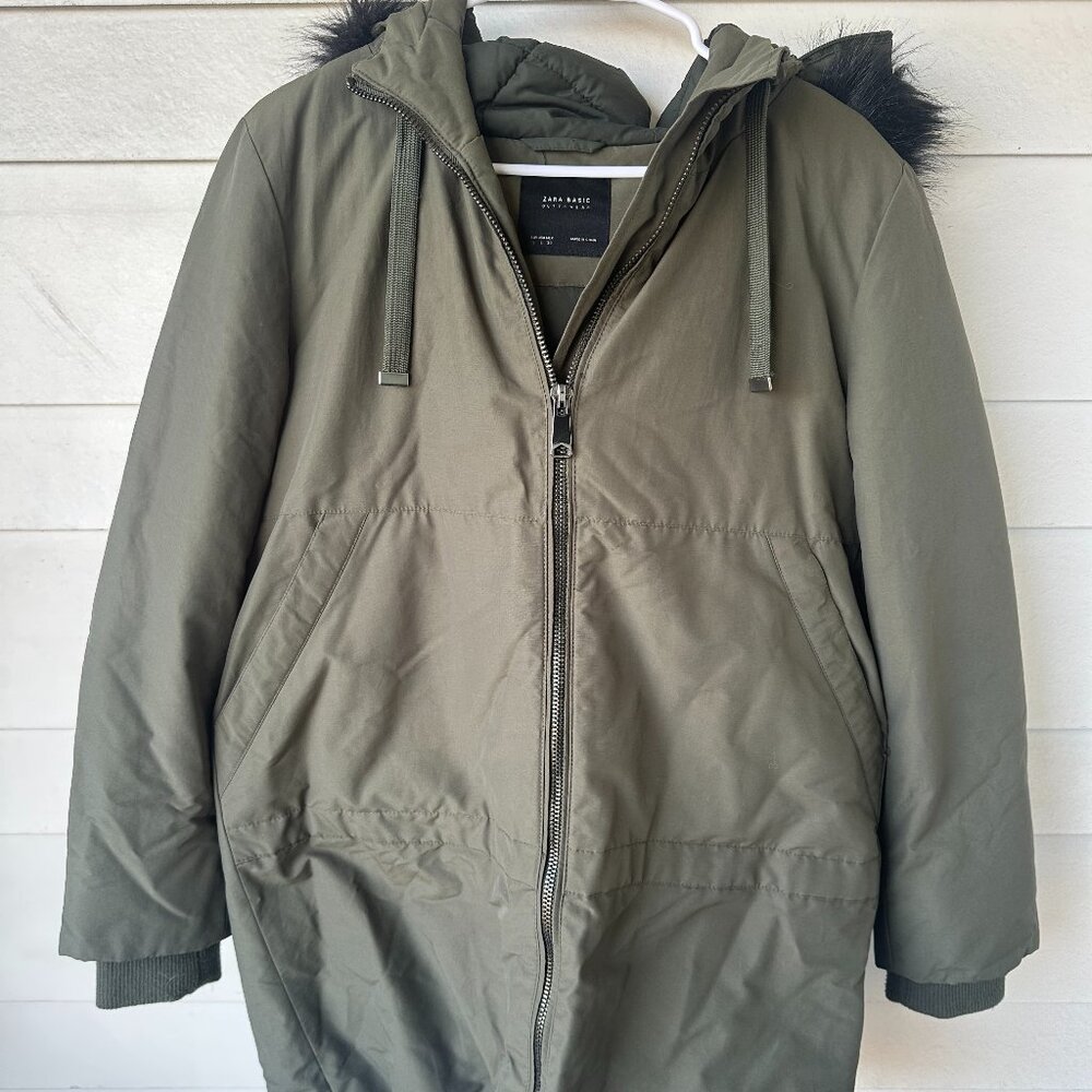 Zara Basic Outerwear Women's Size Large - image 1